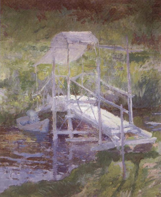 The White Bridge, John Henry Twachtman